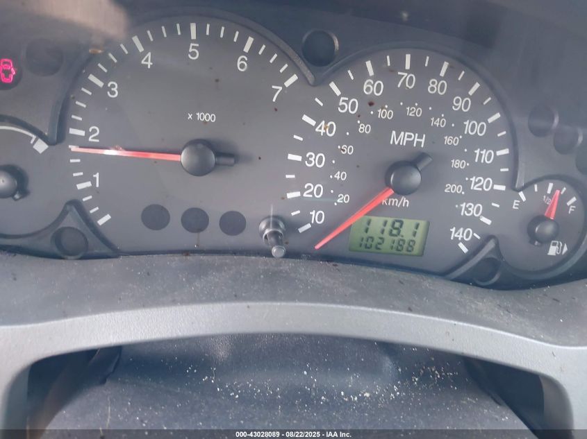 2005 Ford Focus Zxw VIN: 1FAFP36N75W267320 Lot: 43028089