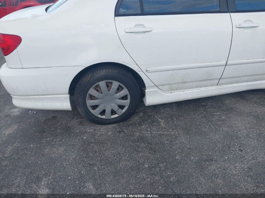 2003 Toyota Corolla S VIN: 2T1BR32E83C108692 Lot: 43028178