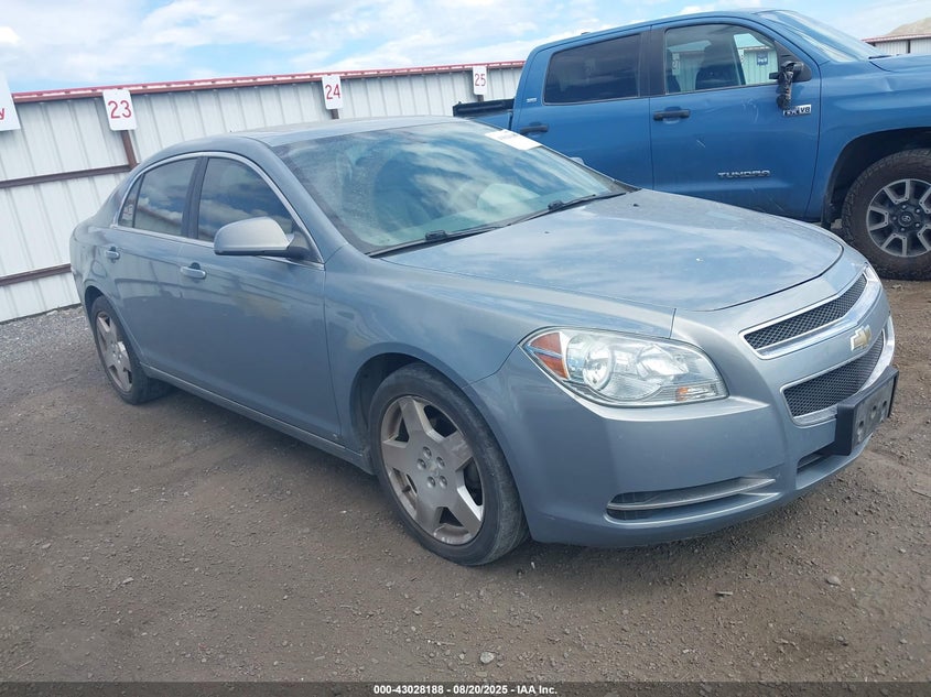 2009 Chevrolet Malibu Lt blue sedan gasoline 1G1ZJ57799F218669 photo #1
