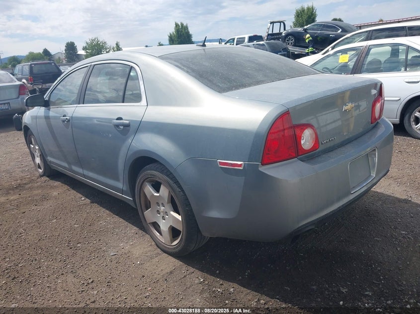 2009 Chevrolet Malibu Lt blue sedan gasoline 1G1ZJ57799F218669 photo #4