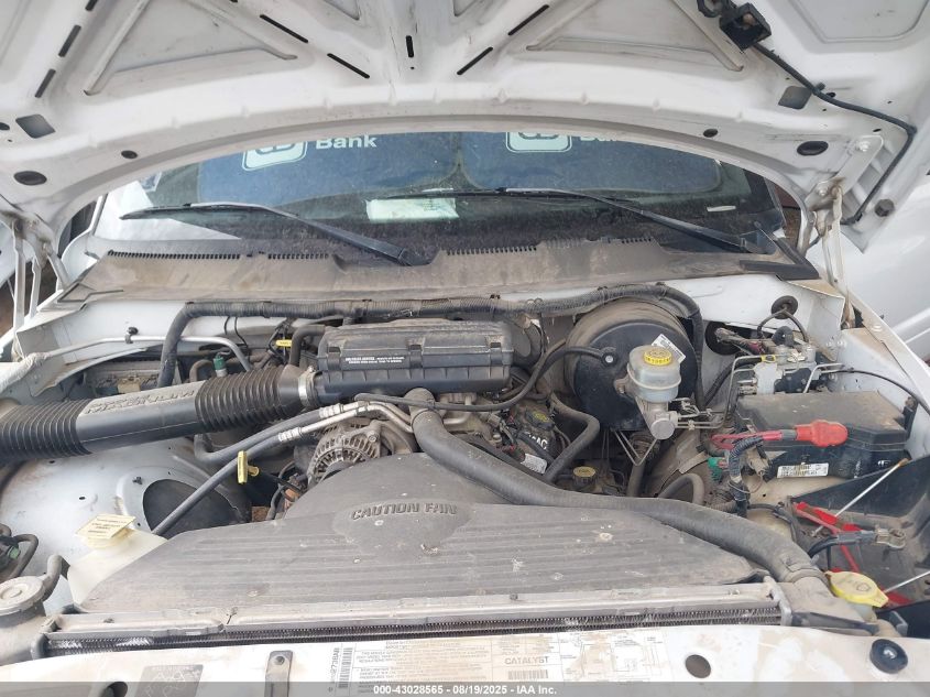 2001 Dodge Ram 1500 St/Ws VIN: 1B7HC16X71S629863 Lot: 43028565