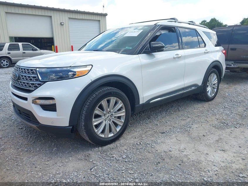 1FMSK7FH6NGB18315 2022 Ford Explorer 2.3 Limited White