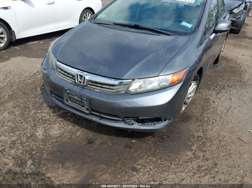 2012 Honda Civic Ex VIN: 19XFB2F87CE362822 Lot: 43028877