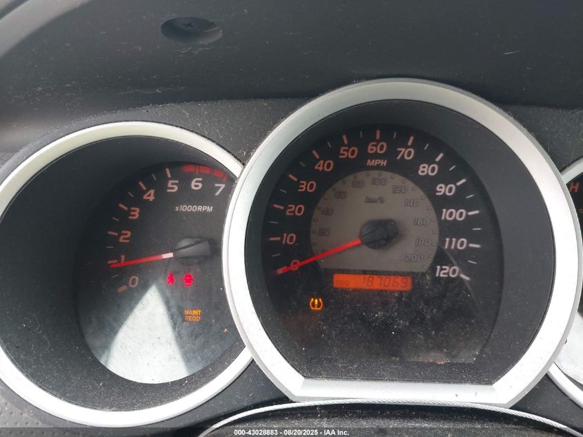 2006 Toyota Tacoma Access Cab VIN: 5TEUU42N56Z165265 Lot: 43028883