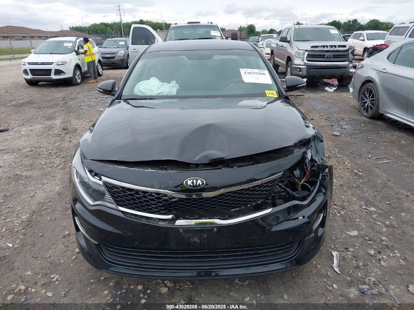 2016 Kia Optima Lx VIN: 5XXGT4L34GG117074 Lot: 43029208