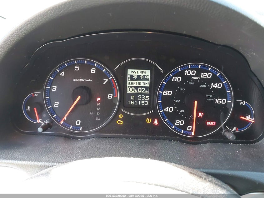 2007 Acura Tsx VIN: JH4CL96947C006857 Lot: 43029262