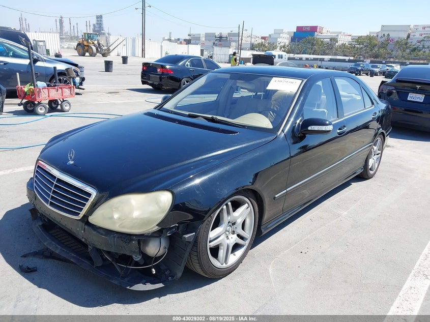 2006 Mercedes-Benz S 500 black sedan gasoline WDBNG75JX6A463891 photo #3