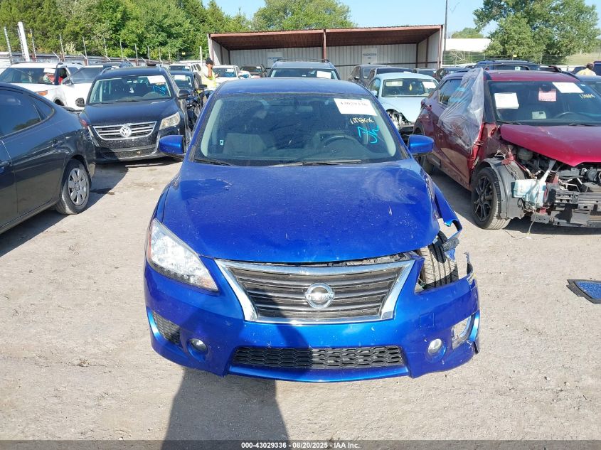 2014 Nissan Sentra Sr VIN: 3N1AB7AP8EY305989 Lot: 43029336