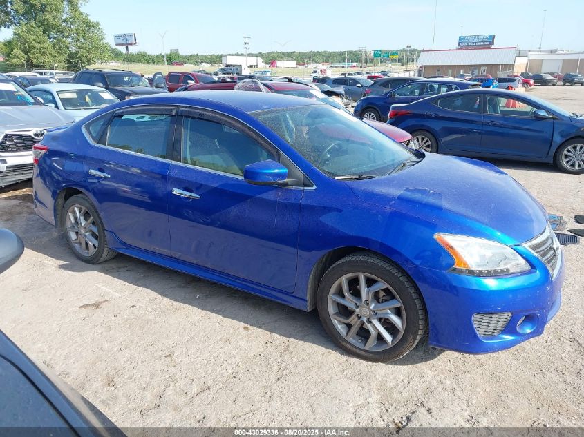 2014 Nissan Sentra Sr VIN: 3N1AB7AP8EY305989 Lot: 43029336