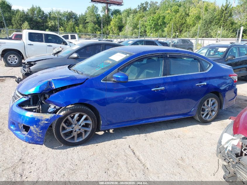 2014 Nissan Sentra Sr VIN: 3N1AB7AP8EY305989 Lot: 43029336