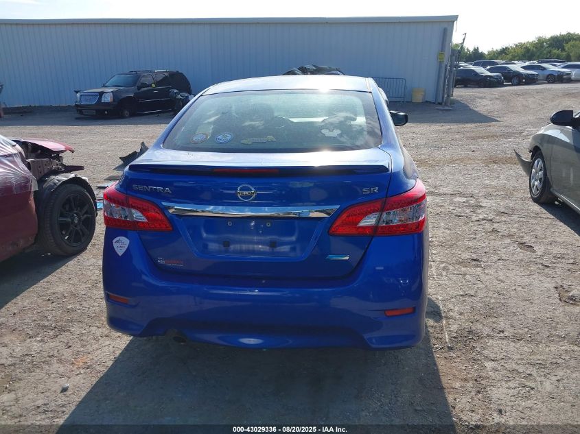 2014 Nissan Sentra Sr VIN: 3N1AB7AP8EY305989 Lot: 43029336