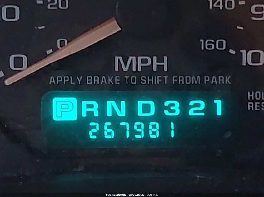 2001 Chevrolet Suburban 1500 Lt VIN: 3GNFK16T01G283239 Lot: 43029406