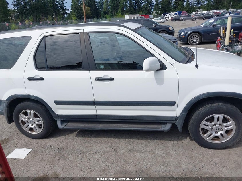 2002 Honda Cr-V Ex VIN: JHLRD78852C087607 Lot: 43029454
