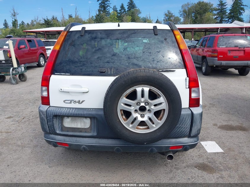 2002 Honda Cr-V Ex VIN: JHLRD78852C087607 Lot: 43029454