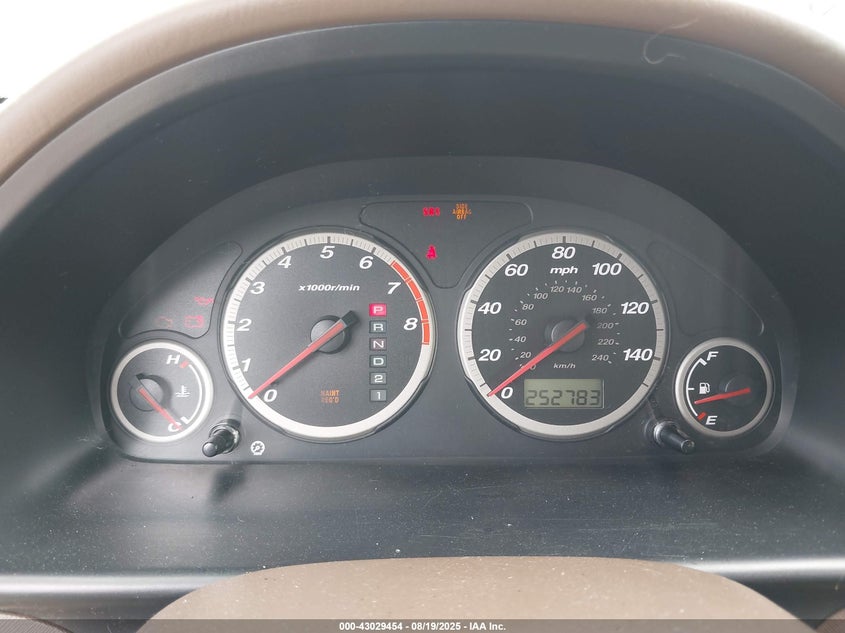 2002 Honda Cr-V Ex VIN: JHLRD78852C087607 Lot: 43029454