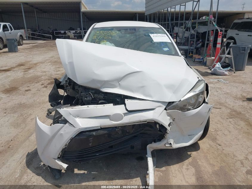 2018 Toyota Yaris Ia VIN: 3MYDLBYV3JY315307 Lot: 43029469