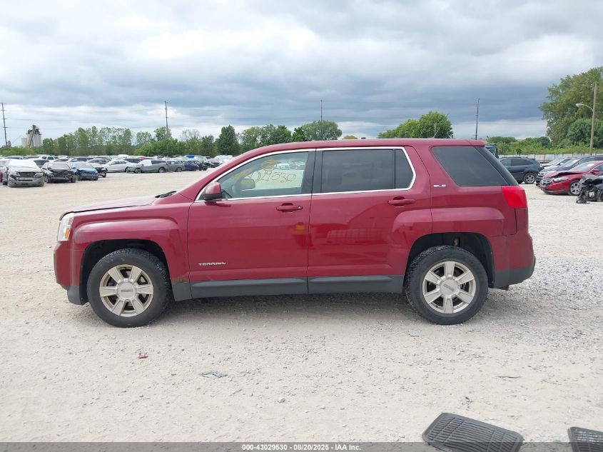 2011 GMC Terrain Sle-1 VIN: 2CTALMEC2B6279603 Lot: 43029530