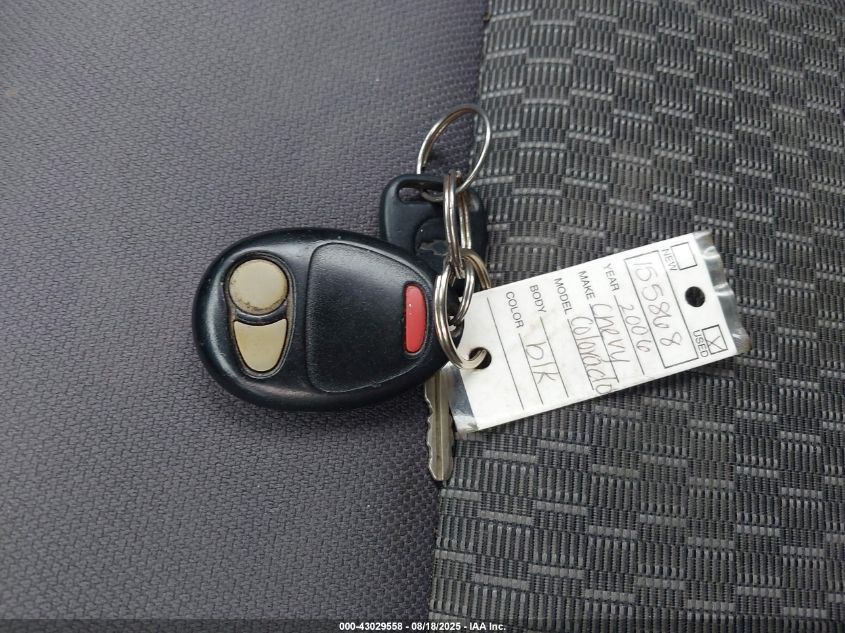 2006 Chevrolet Colorado Lt VIN: 1GCDT136468155868 Lot: 43029558