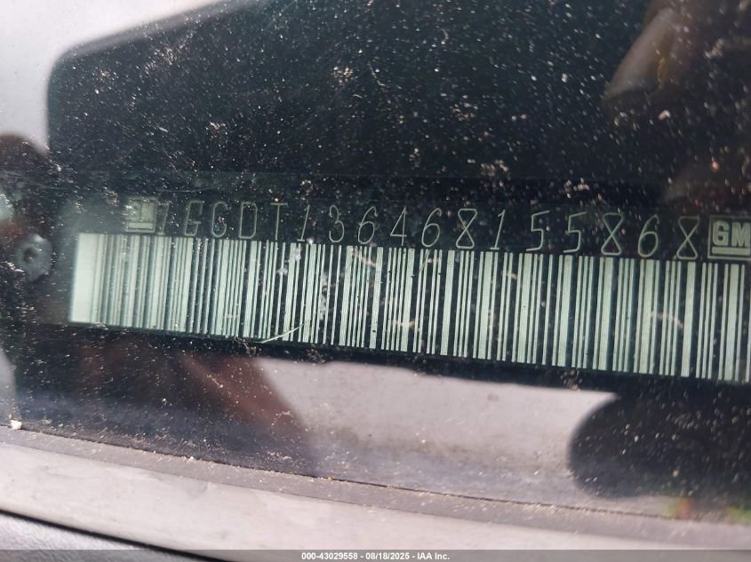 2006 Chevrolet Colorado Lt VIN: 1GCDT136468155868 Lot: 43029558