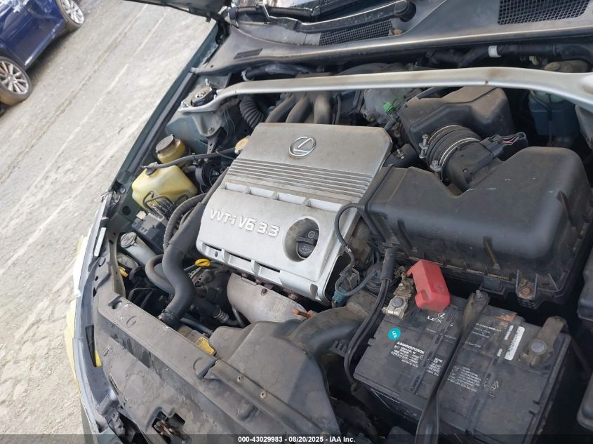 2006 Lexus Es 330 VIN: JTHBA30G765155255 Lot: 43029983