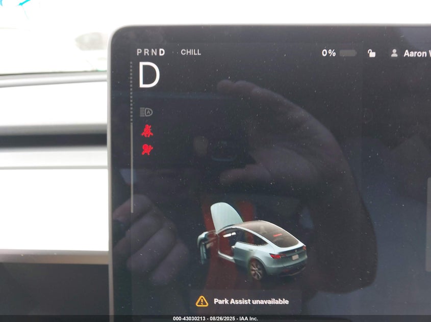 2020 Tesla Model Y Long Range Dual Motor All-Wheel Drive VIN: 5YJYGDEEXLF018019 Lot: 43030213