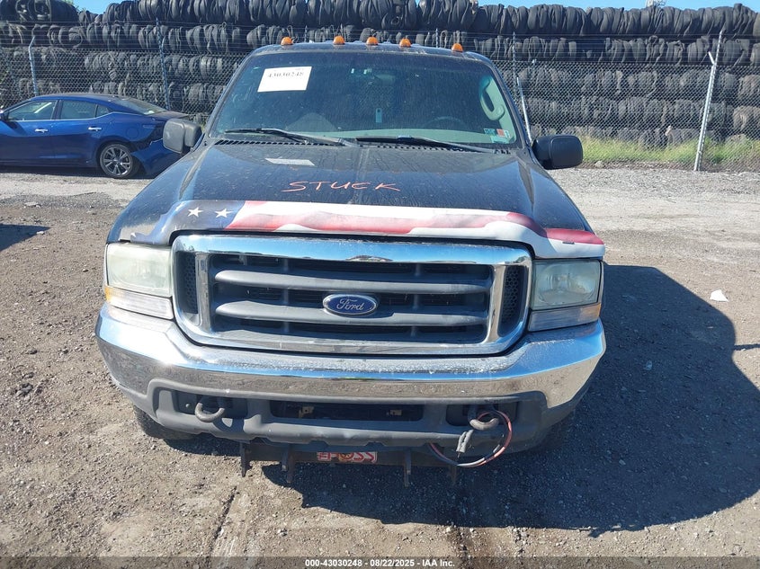 2004 Ford F-250 Lariat/Xl/Xlt VIN: 1FTNW21P34ED56866 Lot: 43030248