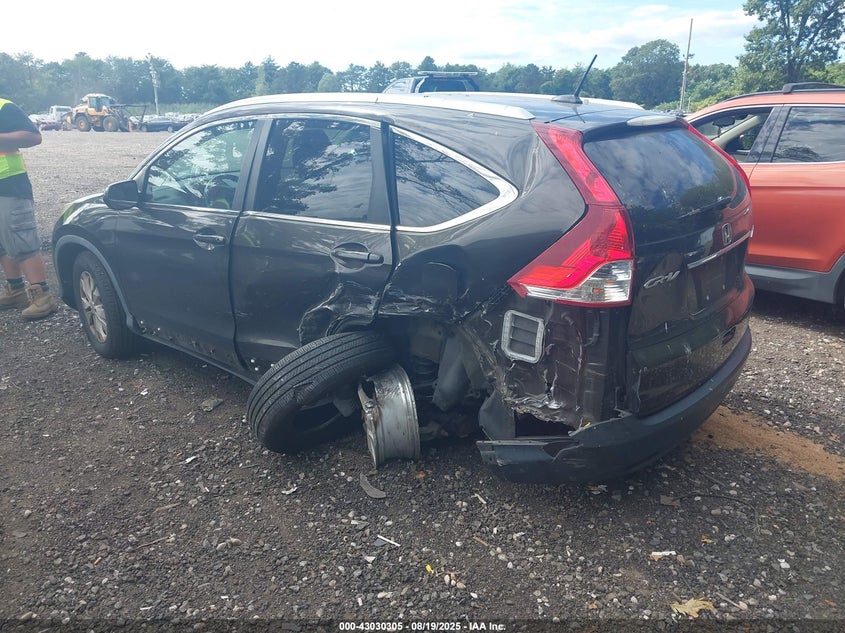 2014 HONDA CR-V EX-L - 2HKRM4H78EH654419