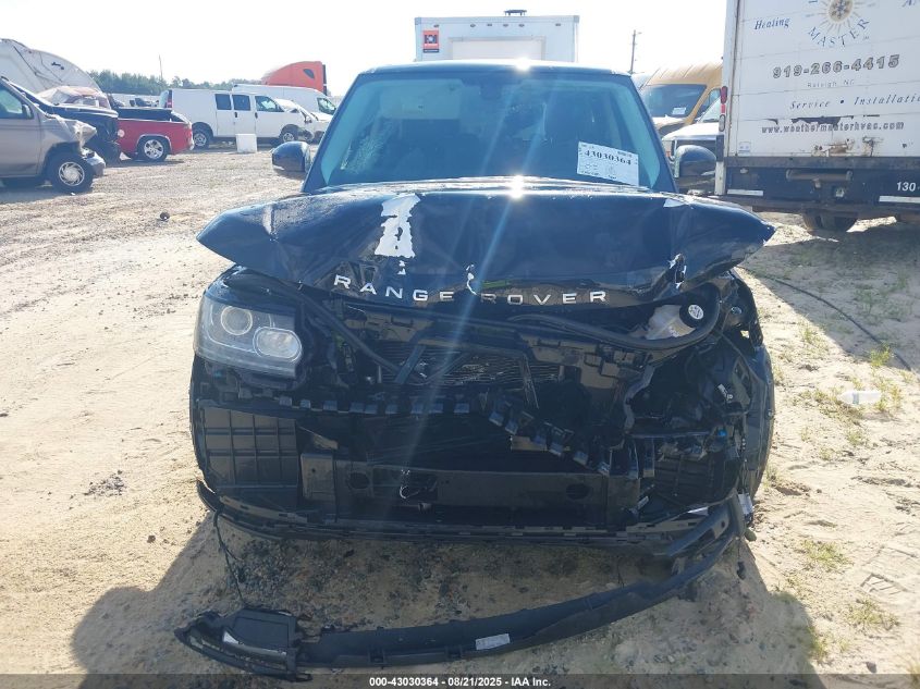 2013 Land Rover Range Rover Hse VIN: SALGS2DF5DA103832 Lot: 43030364