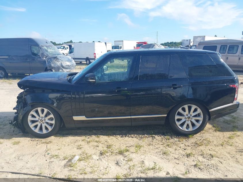 2013 Land Rover Range Rover Hse VIN: SALGS2DF5DA103832 Lot: 43030364