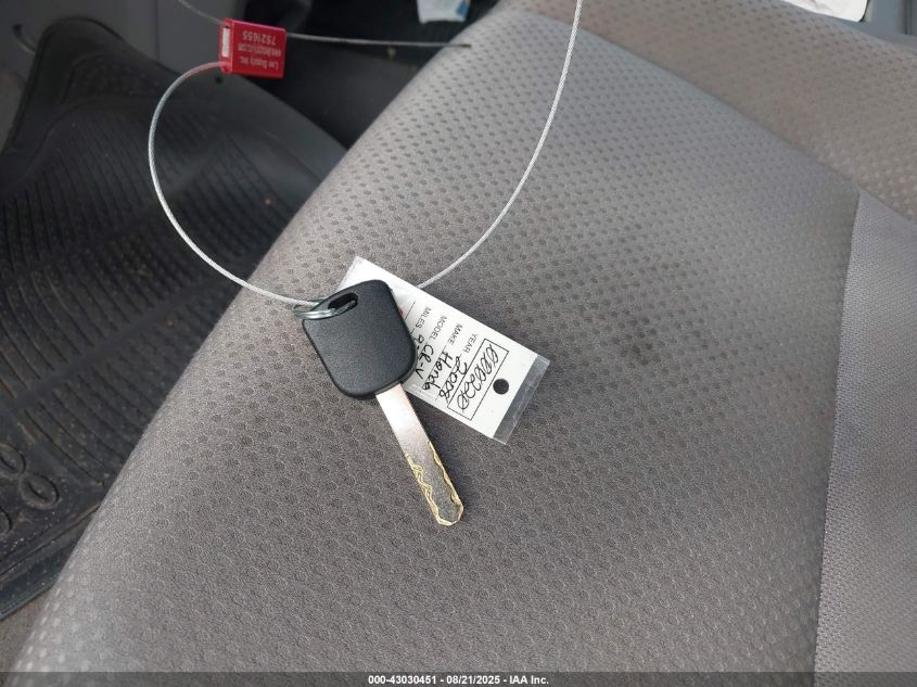 2008 Honda Cr-V Lx VIN: JHLRE38348C000220 Lot: 43030451