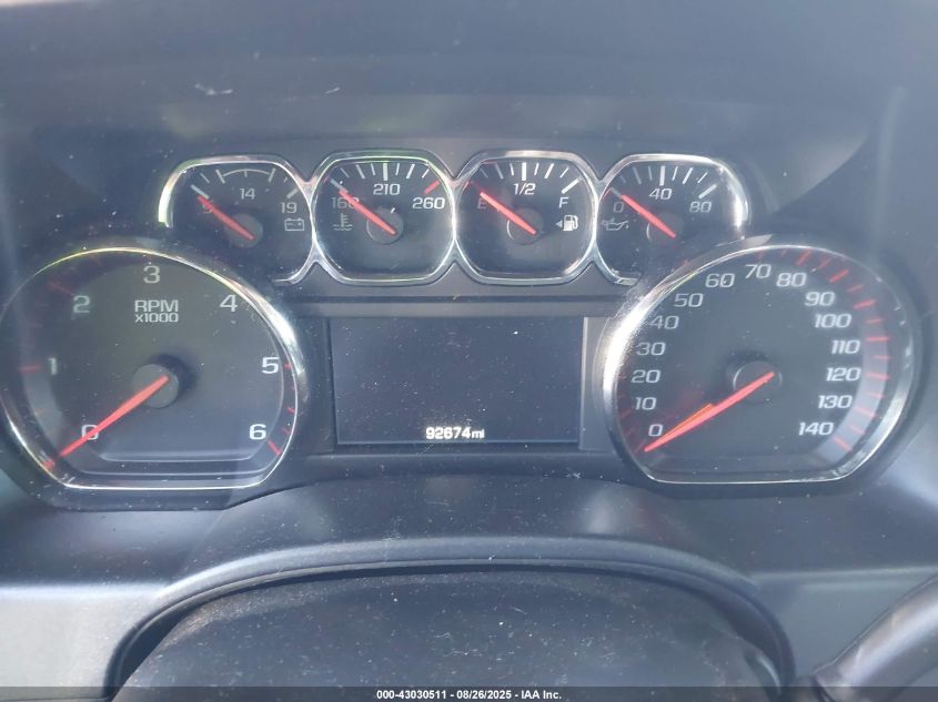 2015 GMC Sierra 1500 Slt VIN: 3GTU2VEJ7FG497899 Lot: 43030511