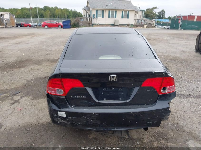 2006 Honda Civic Lx VIN: 1HGFA16506L147380 Lot: 43030538