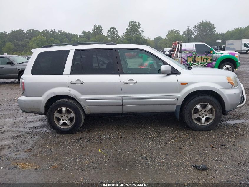 2006 Honda Pilot Ex VIN: 5FNYF184X6B022466 Lot: 43030560