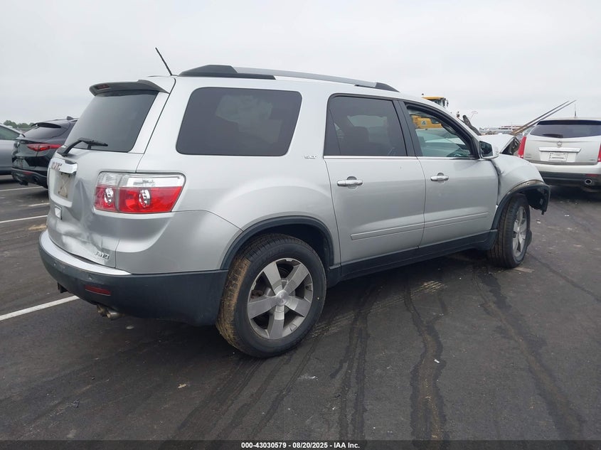 Vin: 1gkkvsed9bj394889, lot: 43524714, gmc acadia slt-2 20114