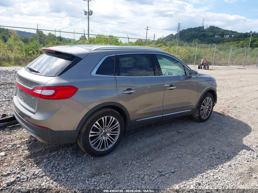 2017 LINCOLN MKX RESERVE - 2LMPJ8LR7HBL35237