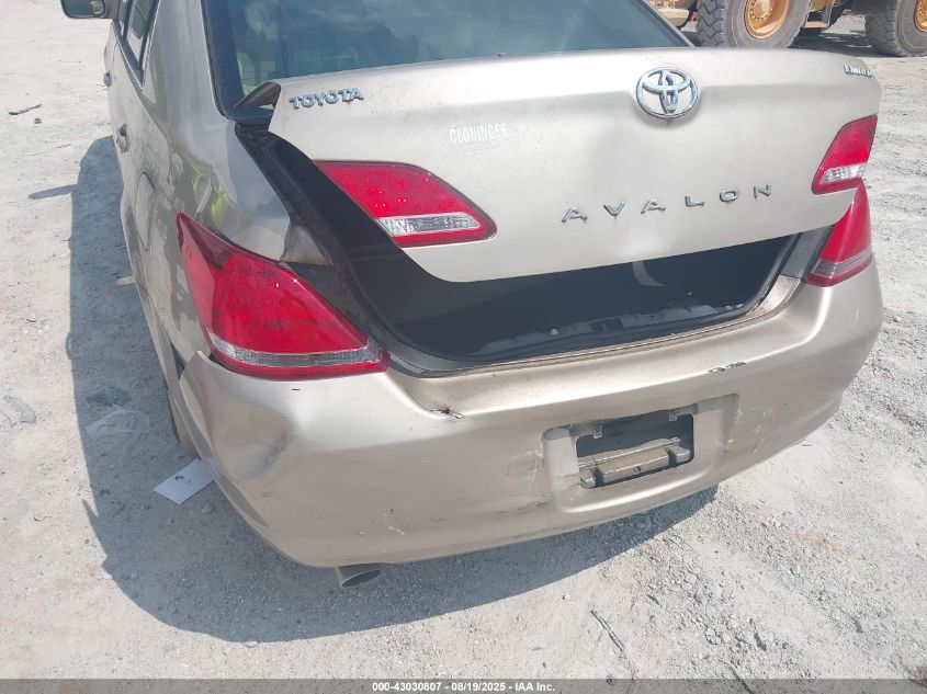 2005 Toyota Avalon Limited VIN: 4T1BK36B35U011650 Lot: 43030807