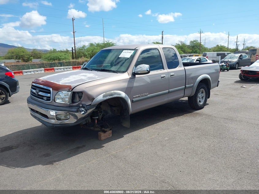 5TBRT3414YS006565 2000 TOYOTA TUNDRA photo no. 2