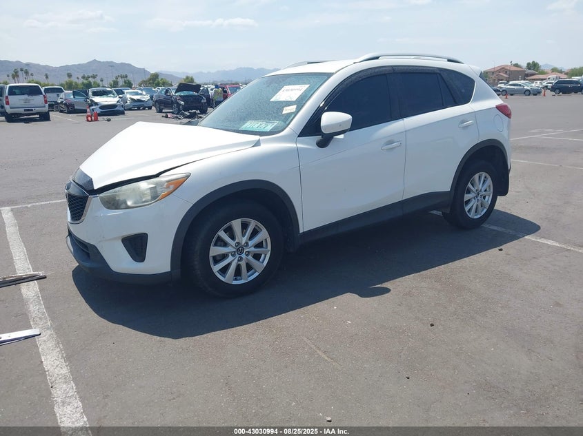 Vin: jm3ke2be4e0391666, lot: 43525129, mazda cx-5 sport 20142