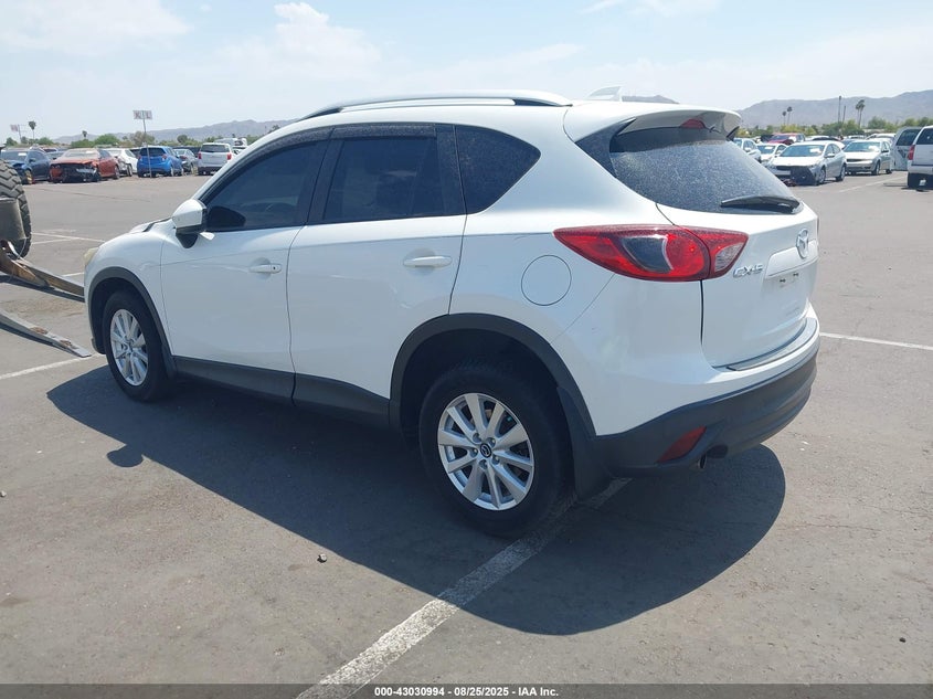Vin: jm3ke2be4e0391666, lot: 43525129, mazda cx-5 sport 20143