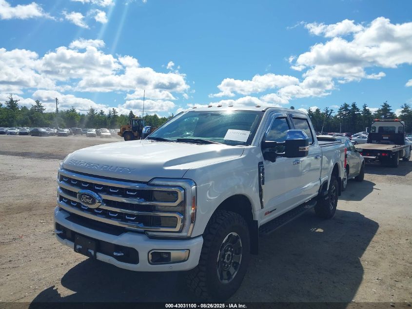 2024 Ford F-350 Platinum VIN: 1FT8W3BM5RED05321 Lot: 43031100