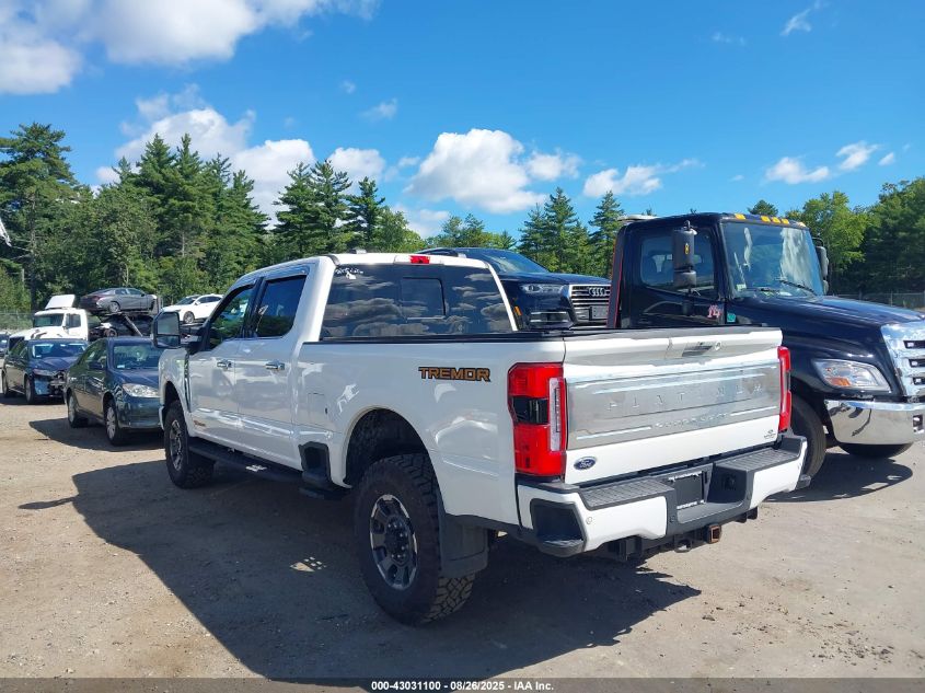 2024 Ford F-350 Platinum VIN: 1FT8W3BM5RED05321 Lot: 43031100