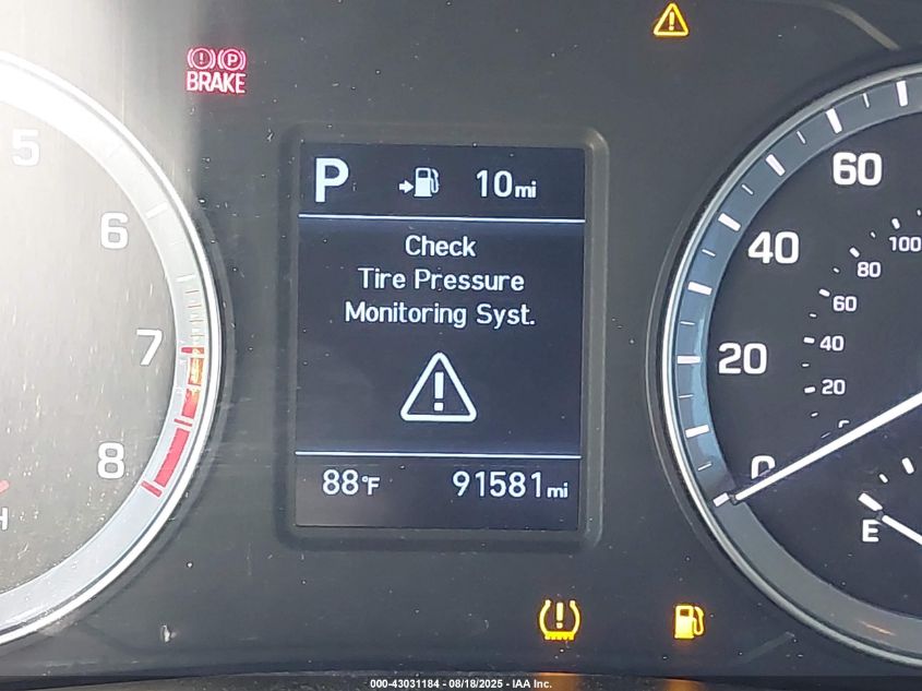 2019 Hyundai Sonata Se VIN: 5NPE24AF4KH769889 Lot: 43031184