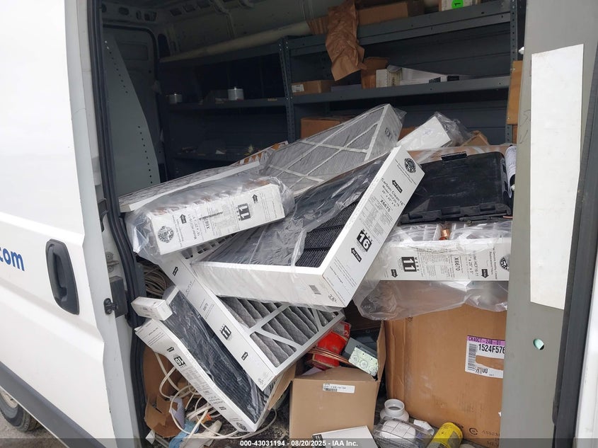 VIN 3C6TRVDG2KE554391 2019 RAM PROMASTER 2500 HIGH ROOF 159 WB