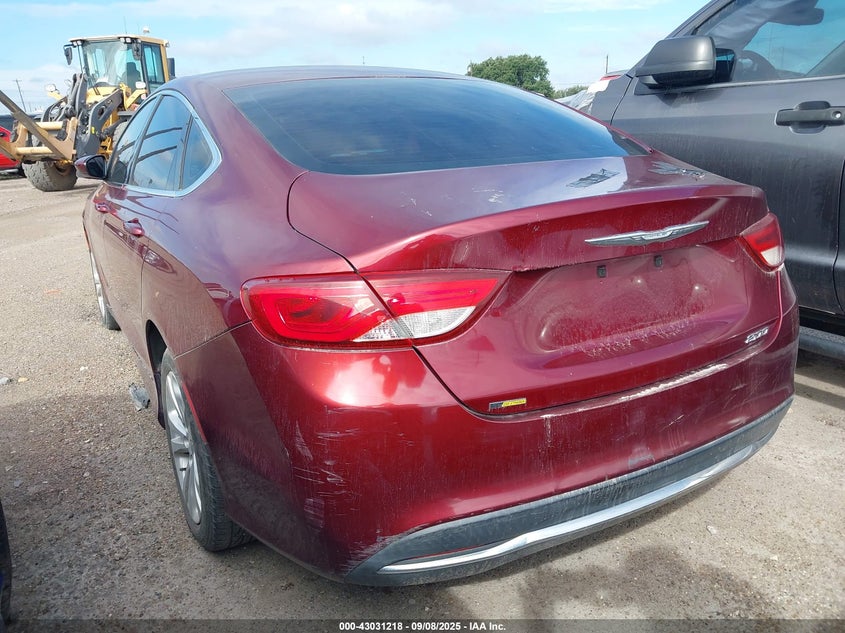 Vin: 1c3cccab8fn691638, lot: 43525353, chrysler 200 limited 20153