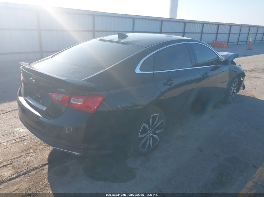 2022 CHEVROLET MALIBU FWD RS 1G1ZG5ST3NF154657