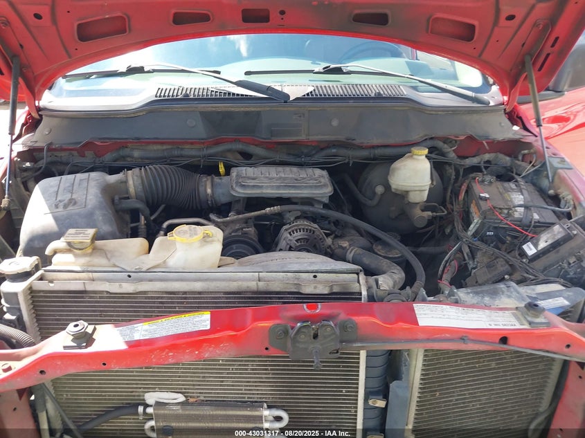 2008 Dodge Ram 1500 St/Sxt VIN: 1D7HA18K58J154596 Lot: 43031317