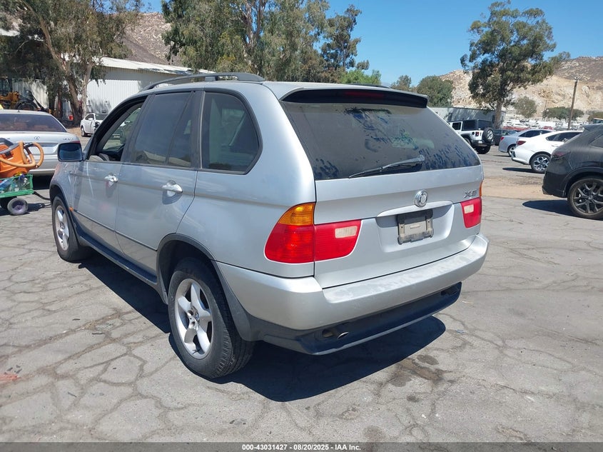 2003 BMW X5 3.0I silver other gasoline 5UXFA53503LV94747 photo #4