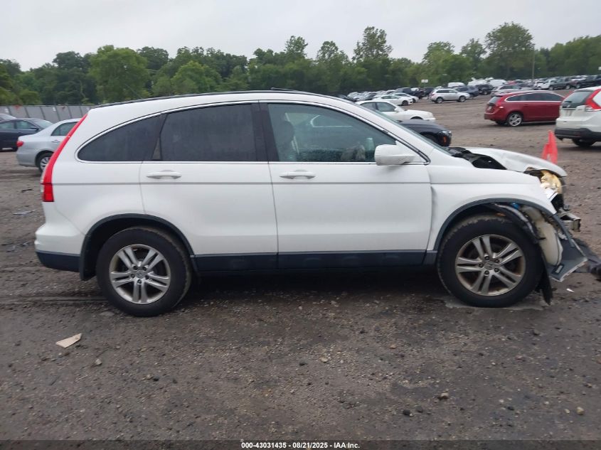 2011 Honda Cr-V Ex-L VIN: 5J6RE3H79BL045722 Lot: 43031435