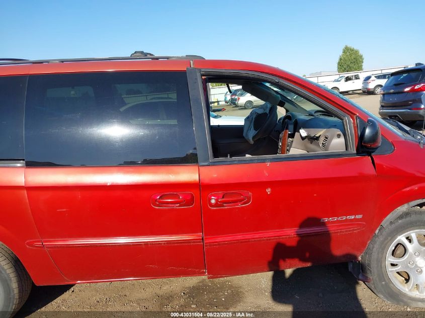 2001 Dodge Grand Caravan Sport VIN: 2B8GP44R31R372106 Lot: 43031504