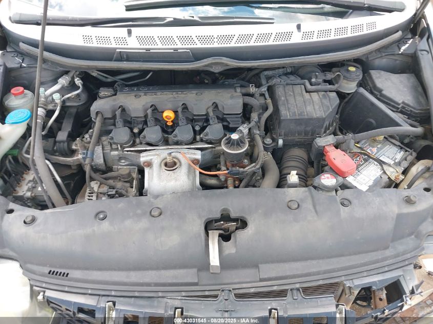 2010 Honda Civic Lx VIN: 19XFA1F51AE024543 Lot: 43031545